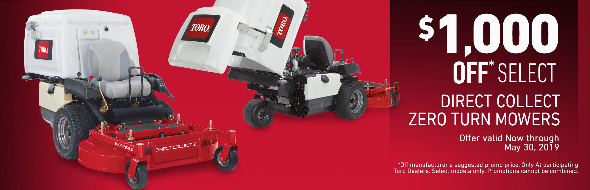 Toro: $1000 Off Select ZMaster8000 Mowers